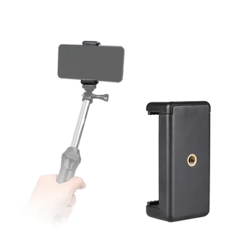 Tripod Phone Holder Selfie Stick Cell Phone Stand Smartphone Stabilizer Clip Clamp Adapter Clamp Mount Photo Bracket detail image