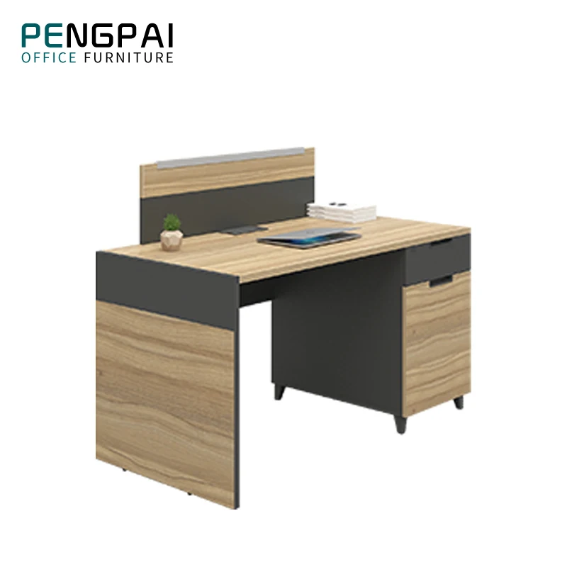 
 Современный дизайн PENGPAI, офисная Рабочая станция на 4 персоны, мебель, Рабочий стол  