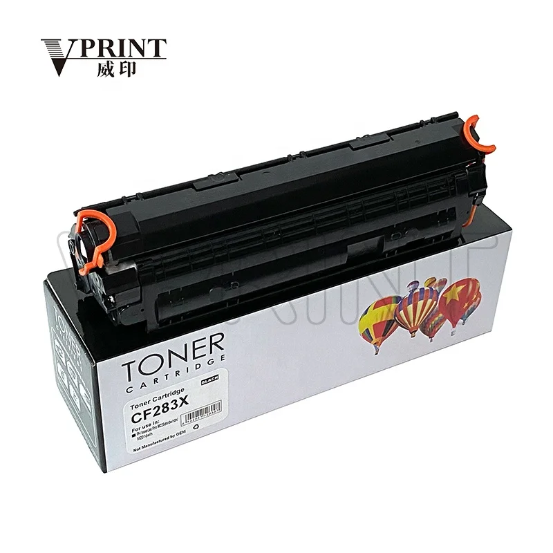 cartucho de Toner Laser Preto de Alto Rendimento 83X CF283X para HP LaserJet Pro M201 MFP M225 M 201 225, cartuchos de toner