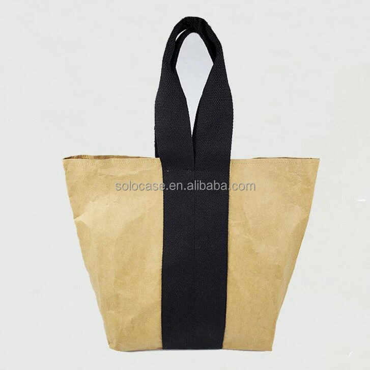 Tyvek Washable Kraft Paper Tote Bag