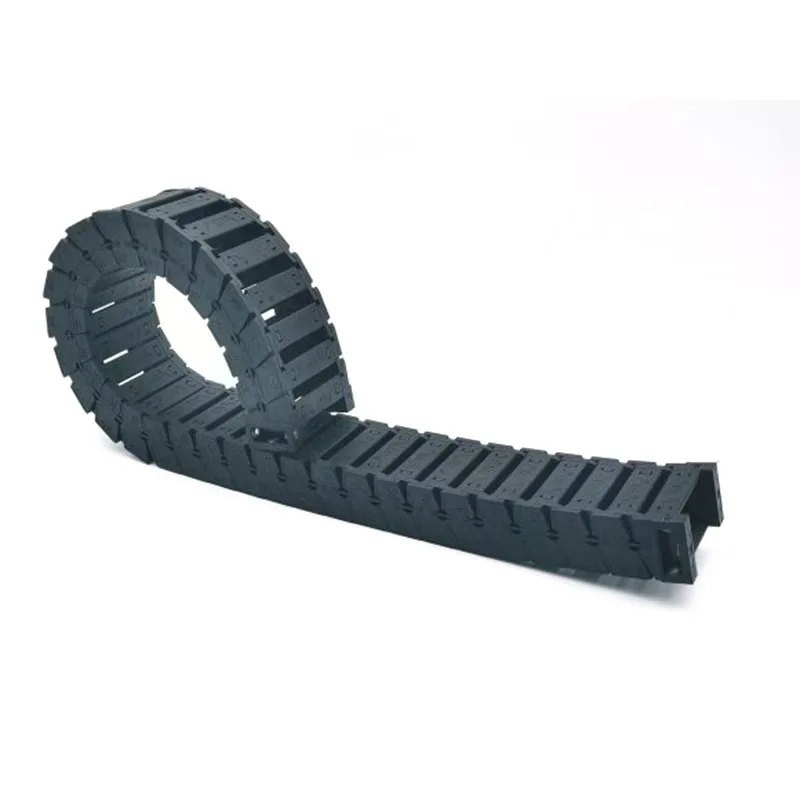 TEBAK Flexible Wire Track Cable Channel Enclosed Drag Chain Guide Plastic Cable Carrier