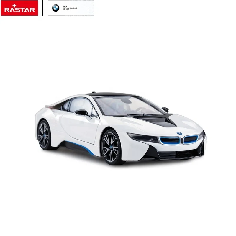 Rastar BMW I8 1:14 - RC Car for Kids with Plastic Window Box