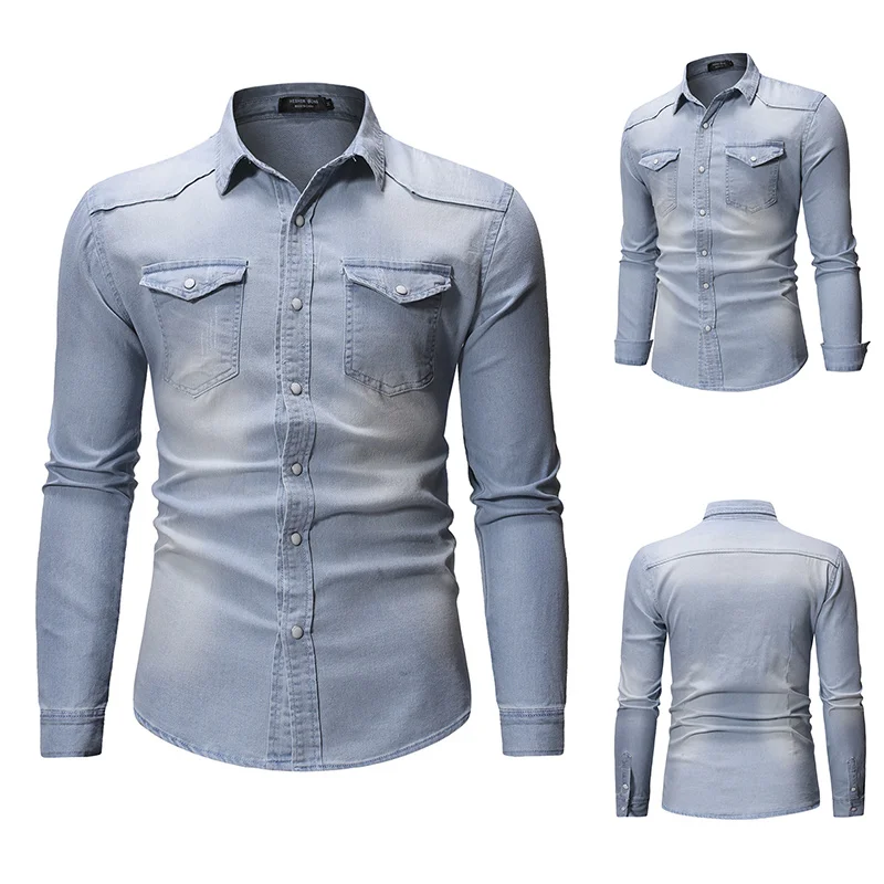 Shop Our Collection of Men's Denim Shirts for Spring/ Autumn