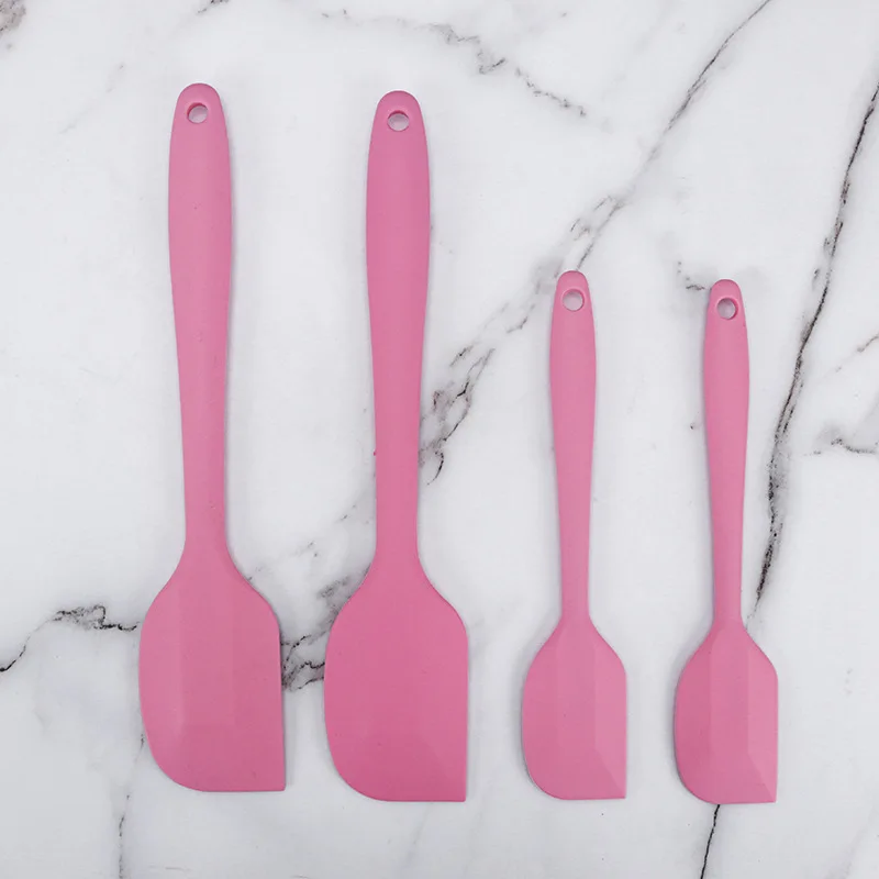 product silicone cooking tools non stick  heat resistant for cooking silicone spatula set silicone kitchenware utensil set-7