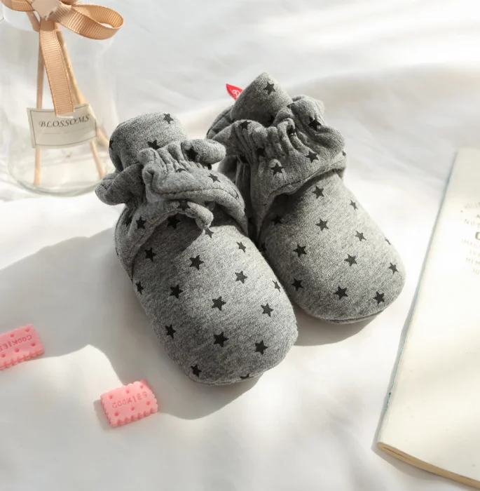 Лидер продаж; Мягкая подошва; Хлопковая детская обувь для малышей; Обувь для девочек