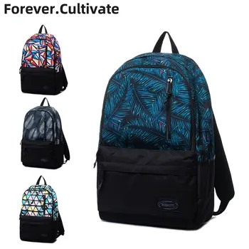 Custom Logo OEM ODM Printing Fashionable Splicing Leisure Outdoor Bags Waterproof Ultralight Computer Compartment Backpack