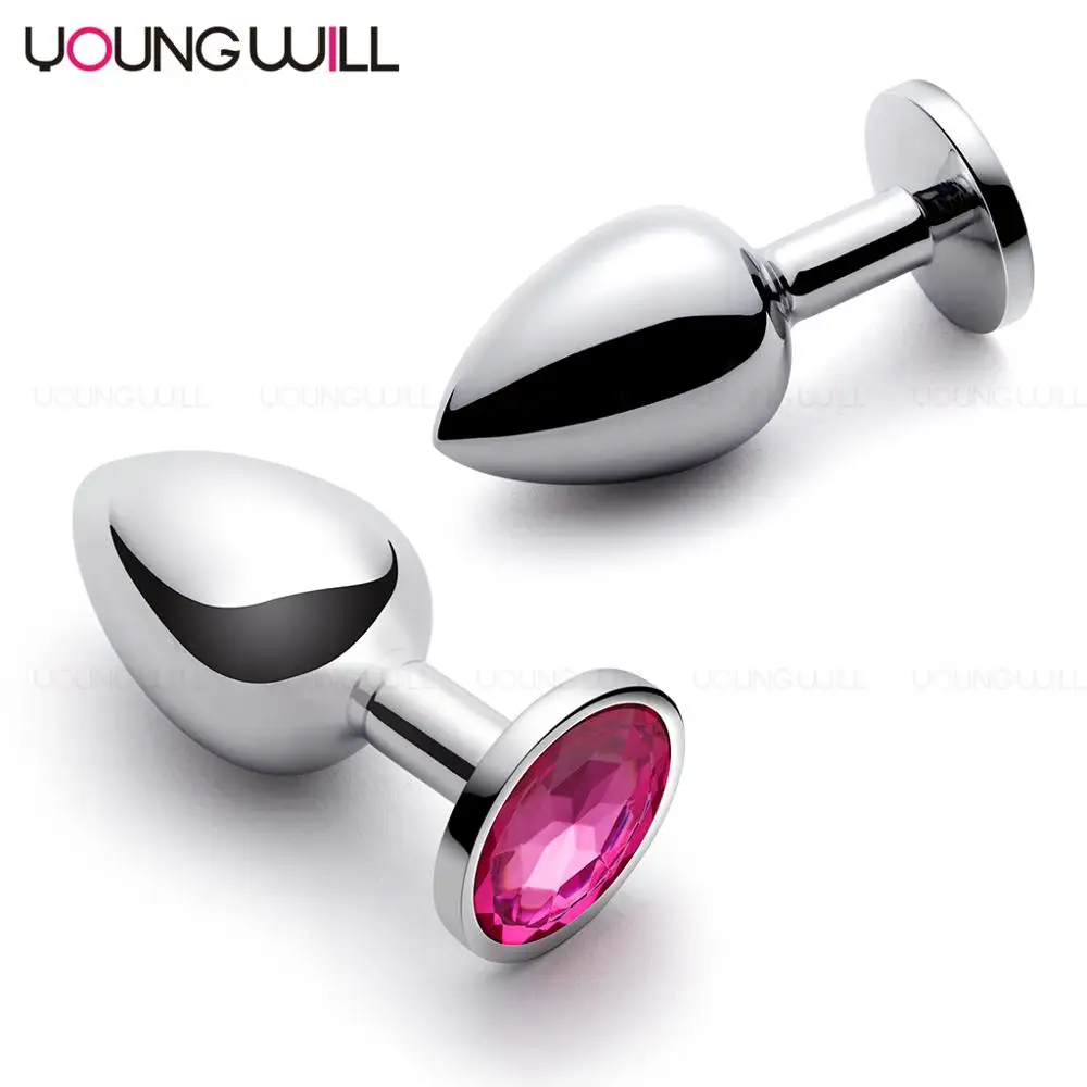 couple adults stainless smooth steel butt| Alibaba.com