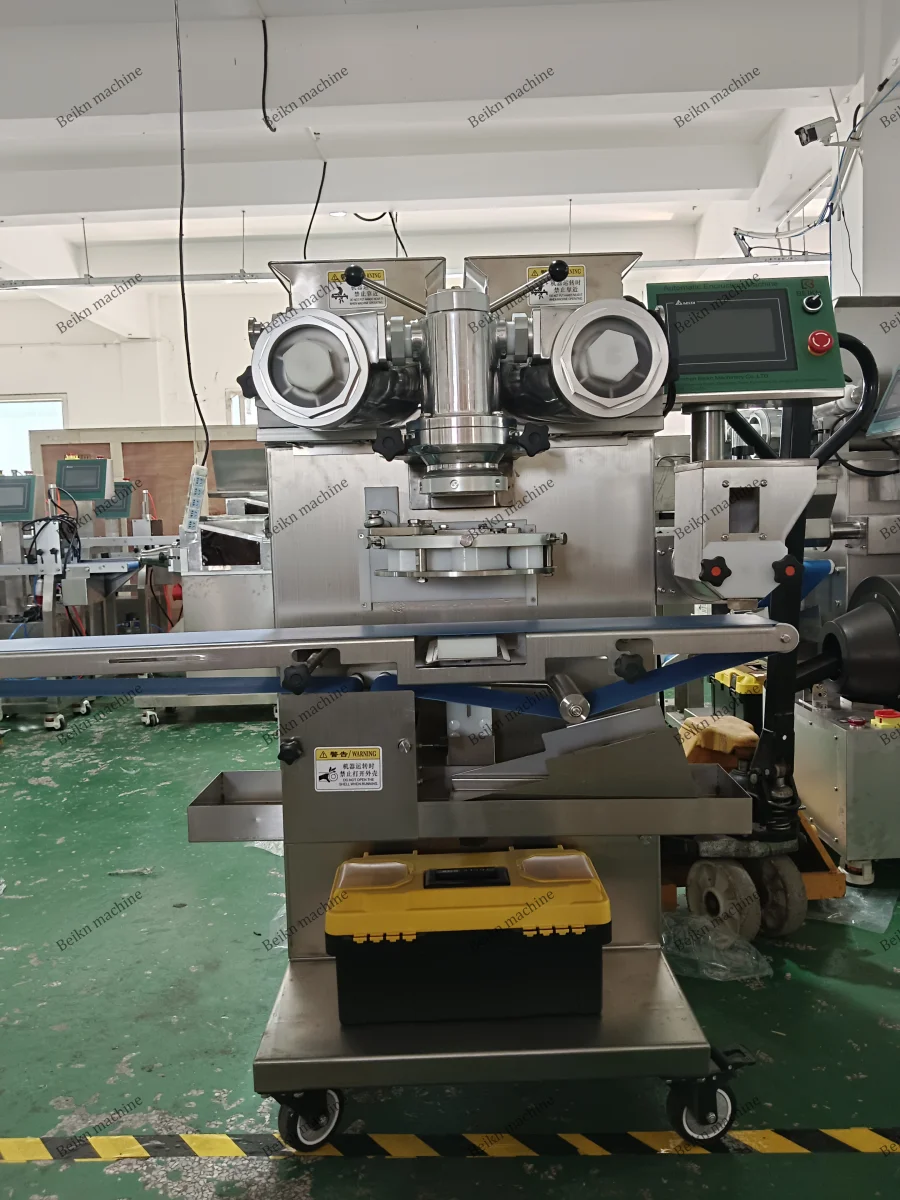 Beikn Automatic Chocolate Filled Cookie Making Machine Factory Biscuit Encrusting and Forming Machine With CE Certificate