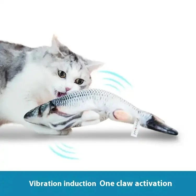 vibrating fish toy for dogs Pet Supplies : VAIZIQ Flopping Fish Electric Moving Dog Fish Toy, Realistic  Rocking Dog Toy for Dogs, Interactive Pet Toys for Dog Exercise, Small and  Medium Dog Chew Toy : Amazon.com