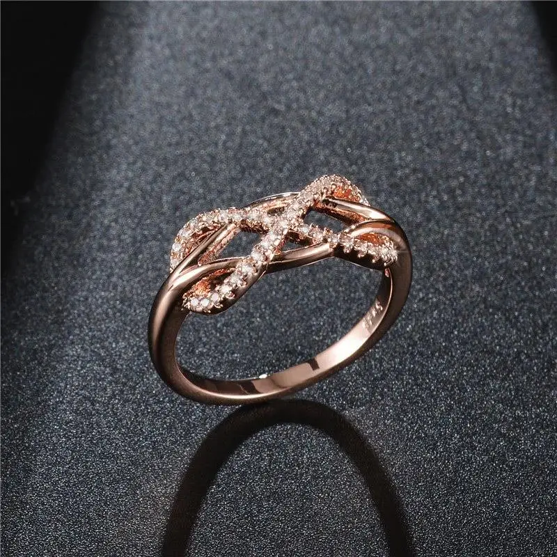 women's infinity diamond ring