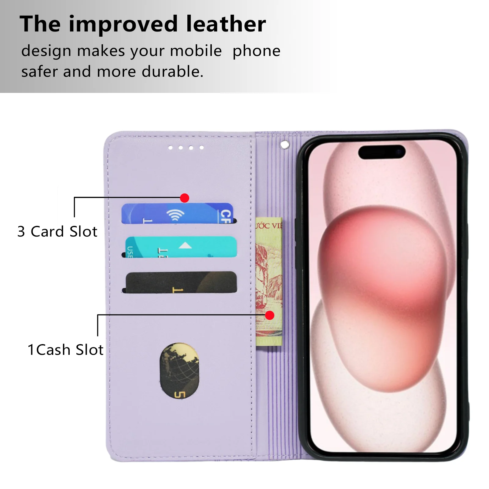 Custom Printing Ladies Wallet Phone Case for Samsung S21 FE S20 Ultra S10 Lite Magnetic Leather Flip Mobile Covers
