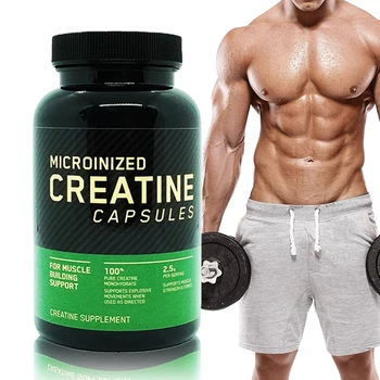 OEM Pre Workout Supplement Creatine Energy Pills Creatine Monohydrate Gummies Capsules for Muscle Strength Energy Boost