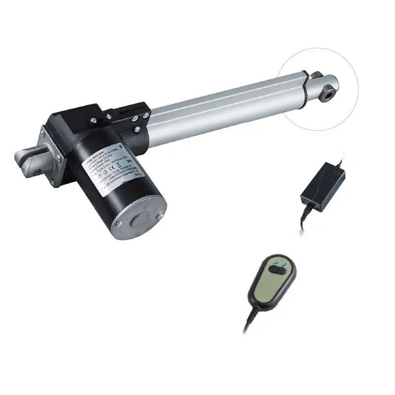 24V Electric Linear Actuator 100mm Stroke 1000n Heavy Duty Load for ...