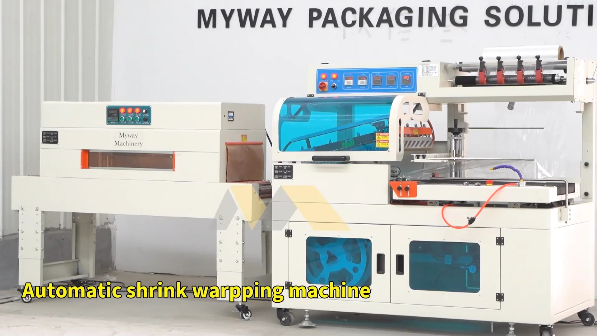 Egg Tray Shrink Wrapping Machine Automatic Pof Film Carton Box Case