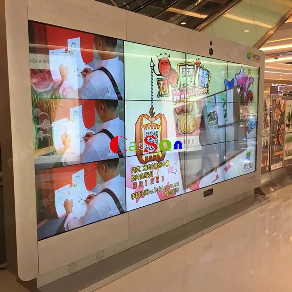 shenzhen CS 46inch Icd panel LD490DUN-TJB2 modern lg tv lcd display panel video wall with shelves video wall