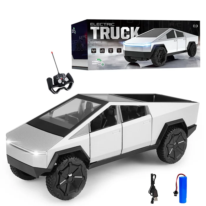1:16 Remote Control Car Tsl Simulation Diecast Car Toy Model T Esla  Cybertruck Toy Alloy Racing Rc Car for Boy