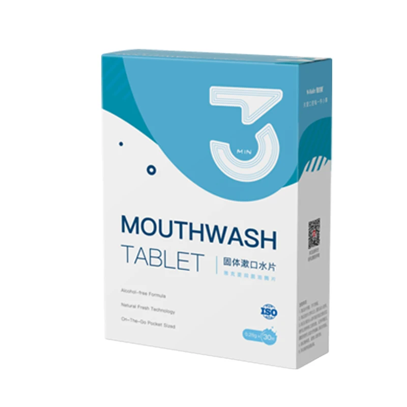 
Таблетки для полоскания рта с удобной переноской 
