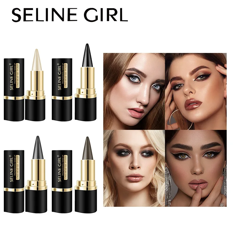 Seline Girl Matte Waterproof Eyeliner Pen - 4 Colors
