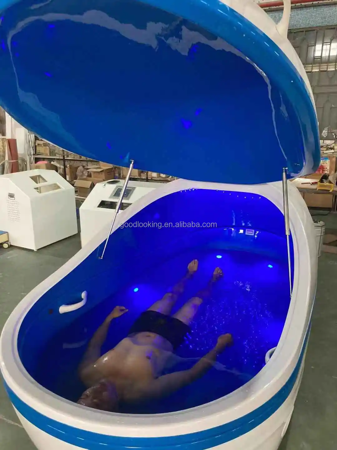 Large Salt Water Floatation Therapy Tank Swim Floating Massage Spa Body