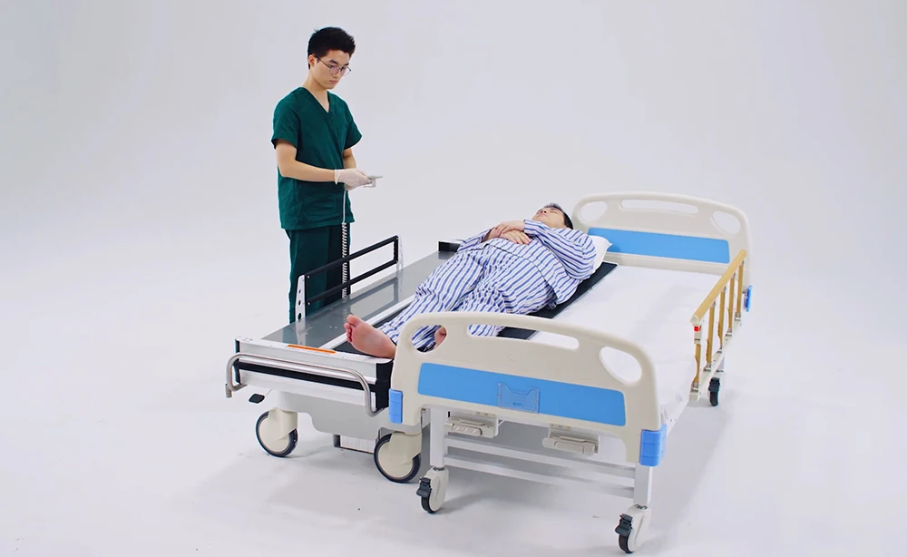 Royaltrust Medical Folding Patient Rescue Transfer Stretcher Bed Portable Emergency Hospital Bed manufacture