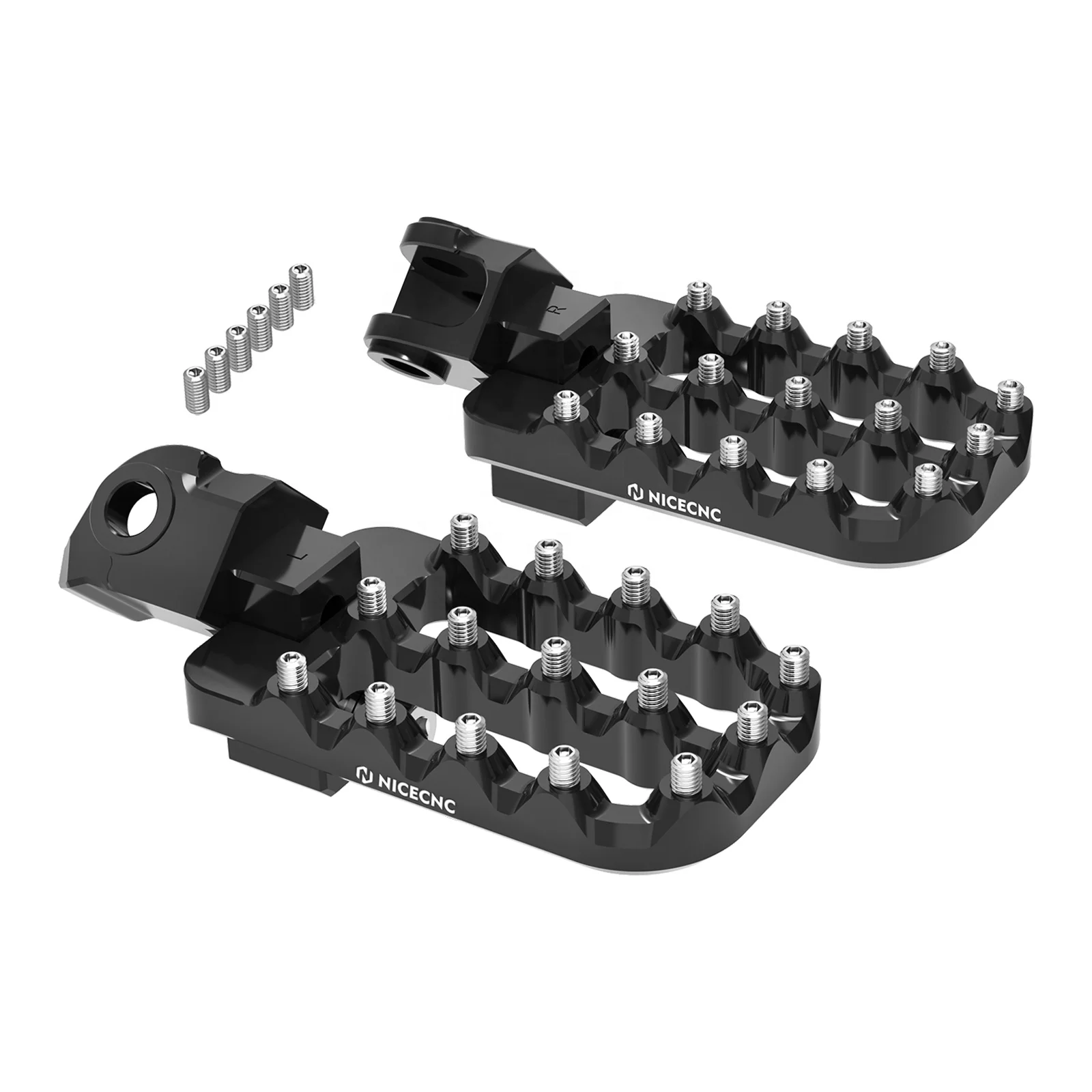 NiceCNC 20mm Lower Aluminum Adjustable Larger Footrest Footpeg for KTM ...