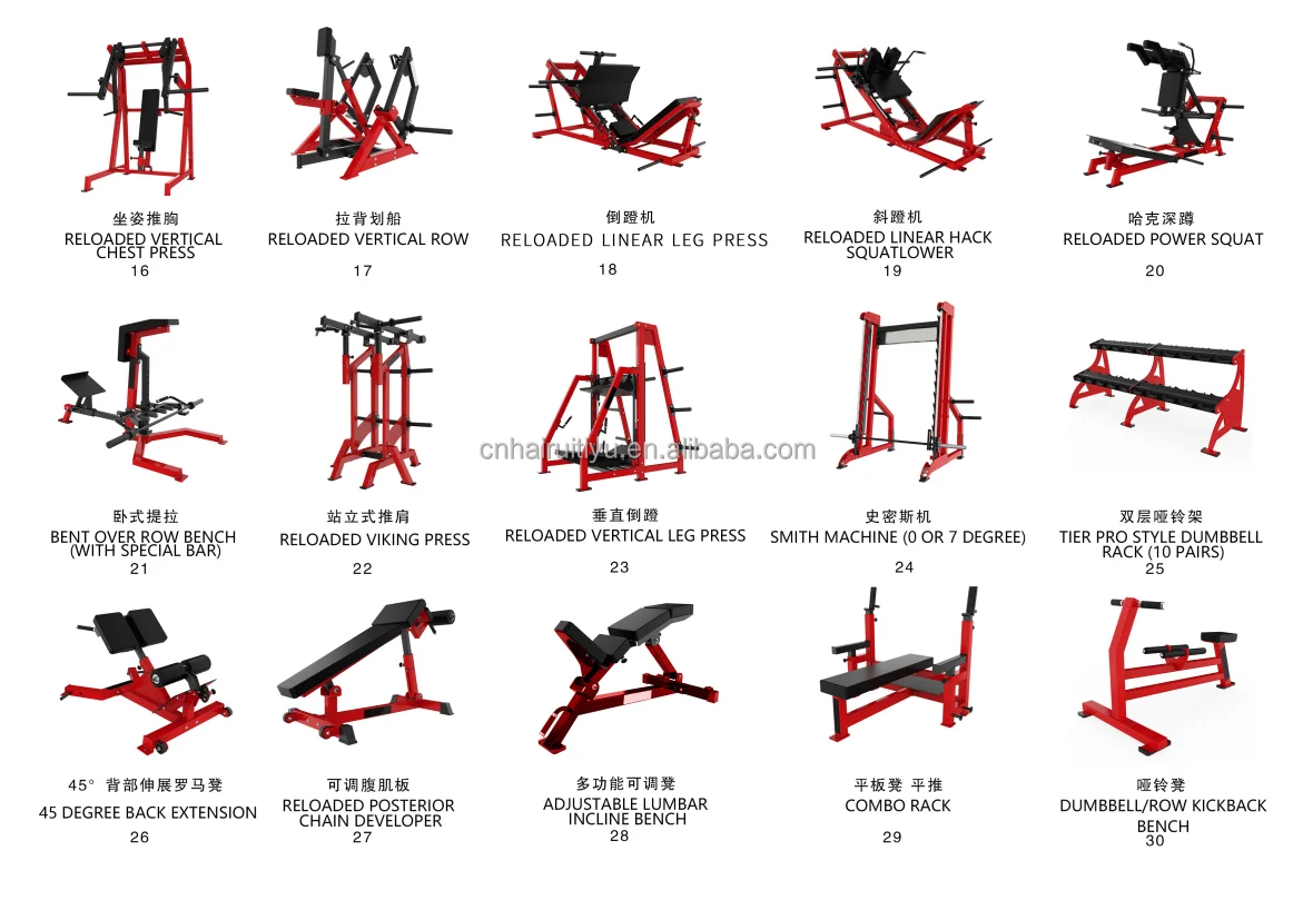 Hrgym Reloaded Viking Press 2024 New Product Gym Fitness Bodybuilding Stand Shoulder Press