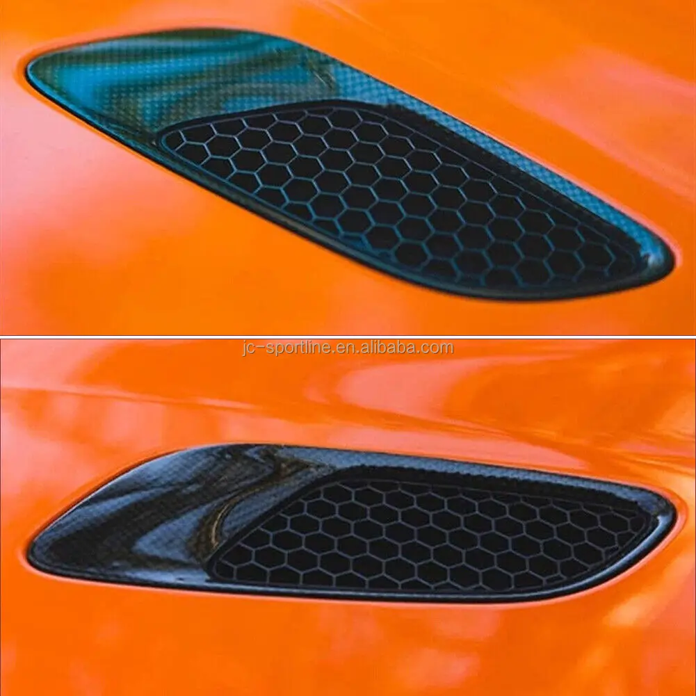 For BMW E90 E92 M3 Prepreg Carbon Fiber air Inlets Bonnet air Inlet ...