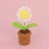 White-daisy-super mini small wool basin