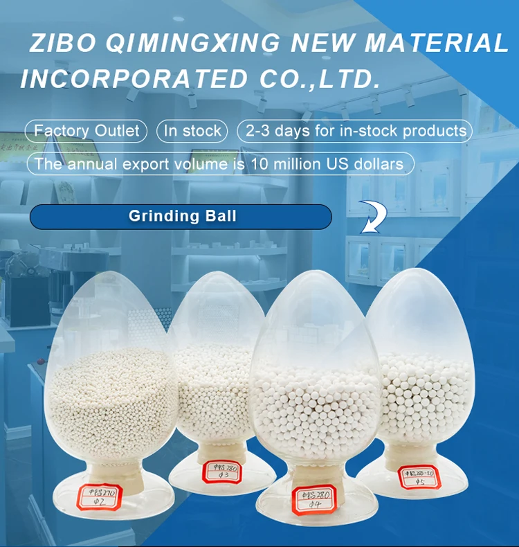 Zirconium Beads Zirconia Ceramic Grinding Ball Factory Price Atz