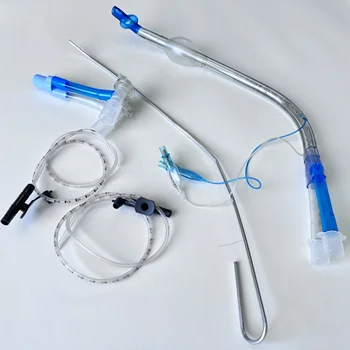 Disposable left & right PVC medical double lumen catheter endobronchial tube