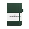A6 dark green 80 horizontal line inner pages