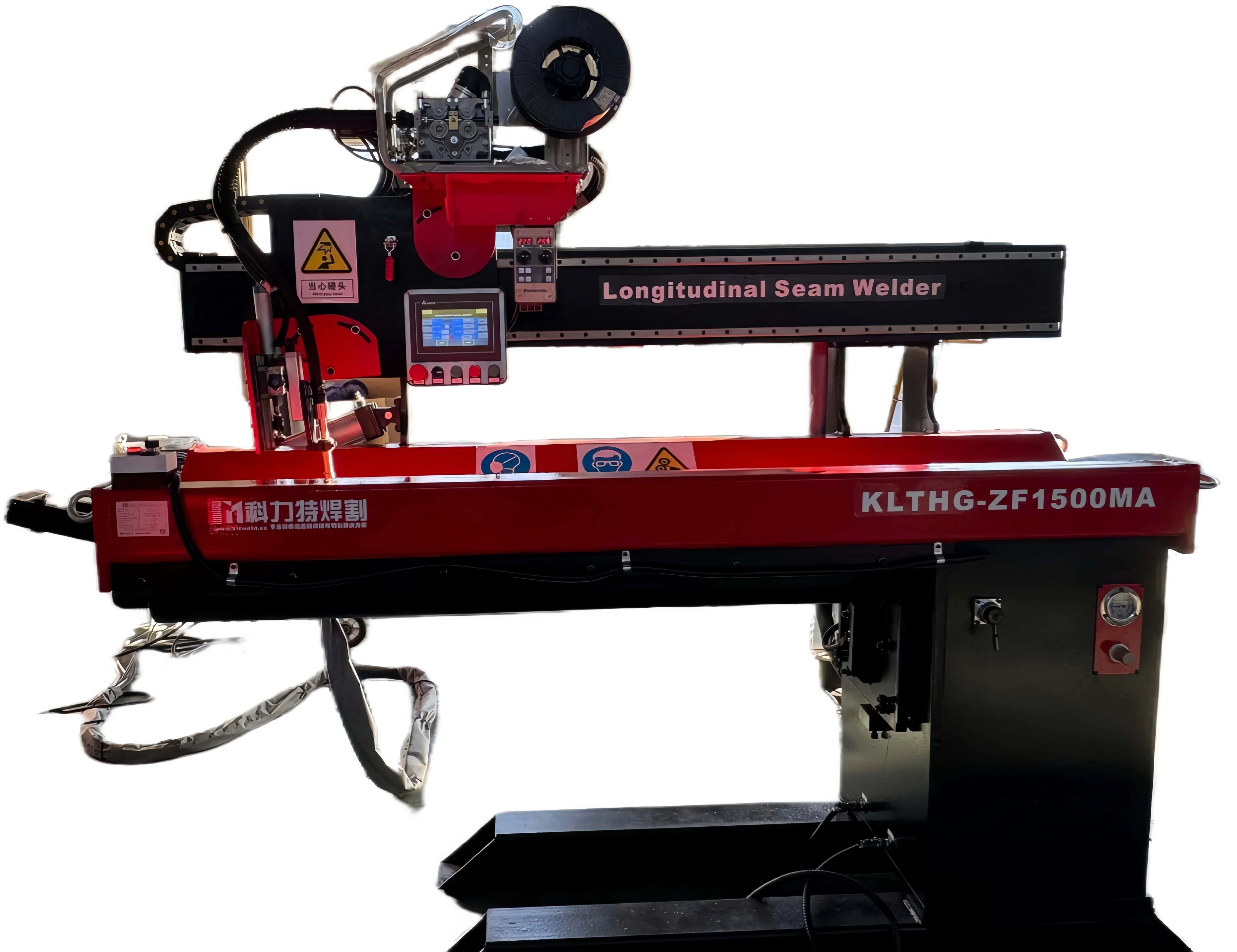 LNG Cylinder Double Station Circumference Welding Machine, Dewar Tank Straight Seam MIG / TIG Welding Equipment
