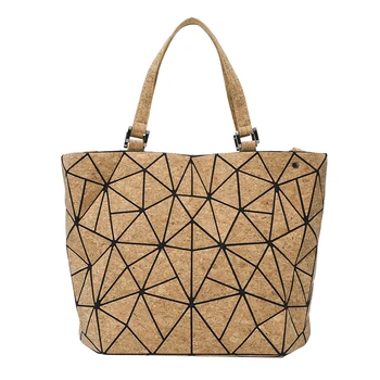 Environmentally friendly cork tote bag