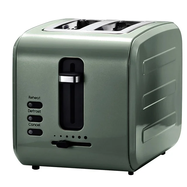 Топ продаж автоматический электрический тостер на 2 ломтика с функцией размораживания оптовая