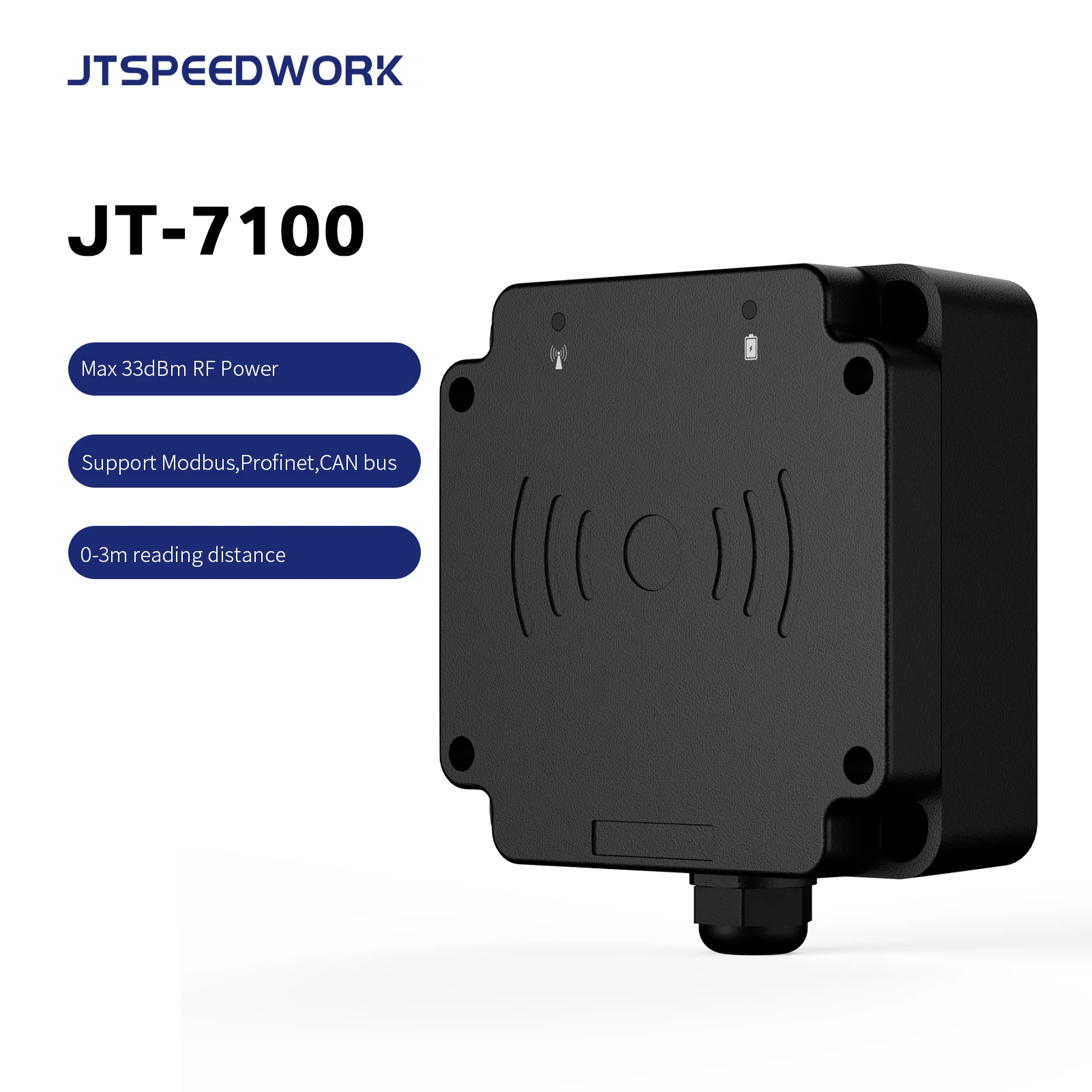 JT-7100 UHF Rfid Reader Industry Industrial Writer Price Tag Grade ...