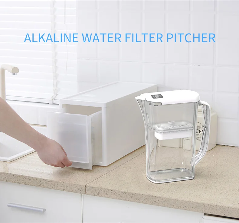 
home water filter pitcher purifier cartridge jug kitchen appliances wholesale evkon 6027 pitcher filter jug 