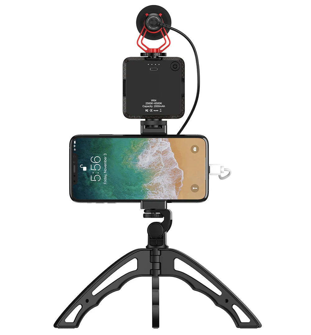 Profesional Rekaman Mikrofon Dengan Lampu Led Untuk Lampu Video Kamera Tripod Berdiri Untuk Ponsel Buy Profesional Rekaman Mikrofon Dengan Lampu Led Lampu Video Kamera Tripod Berdiri Untuk Ponsel Lampu Led Untuk Lampu Video
