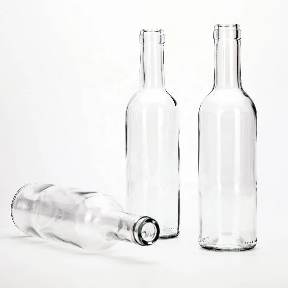 Vista Factory Product 70cl 700ml Empty Long Neck Glass Bottle for Alcohol Spirit Liquor Whisky Rum With Twist Off Lid
