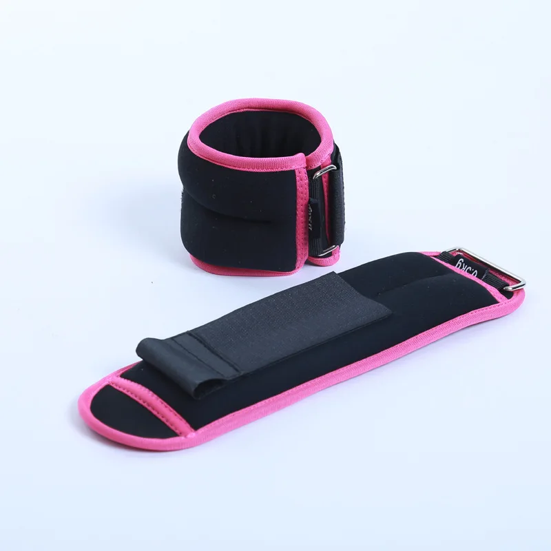 Увесы для лодыжки и запястья неопреновые регулируемые фитнеса тренировочный мешок с песком