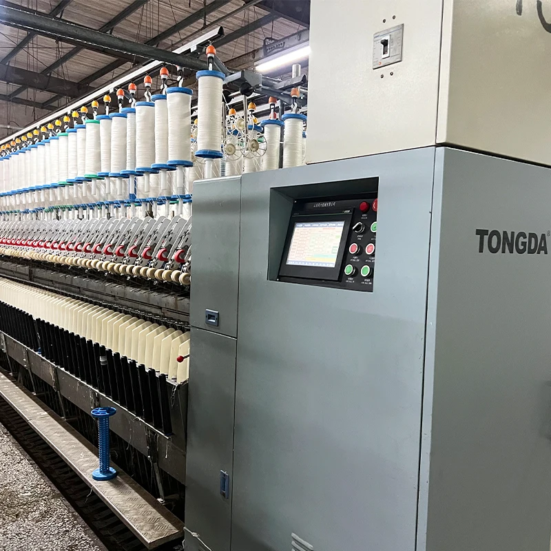 TONGDA  FX526 Flax Ring Spinning Machine New Condition PP Material Roving Frame Core Including Motor Engine Yarn Production
