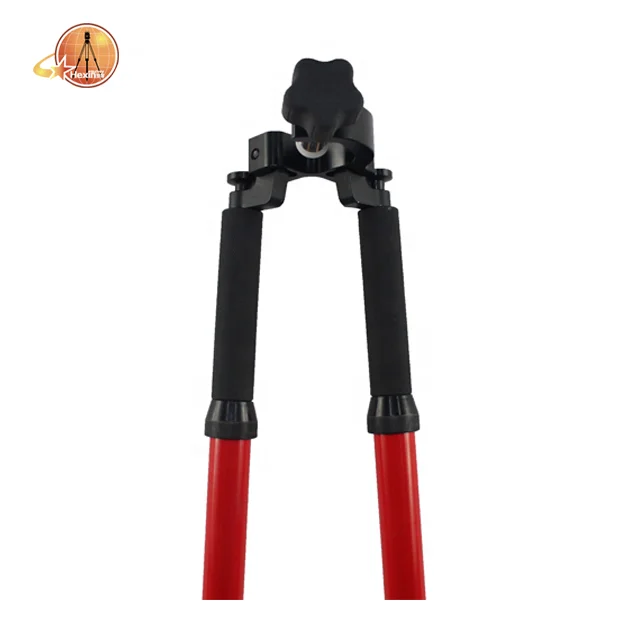 1.8m Aluminum Alloy Survey Prism Pole & Tripod With Twist Lock - Oem