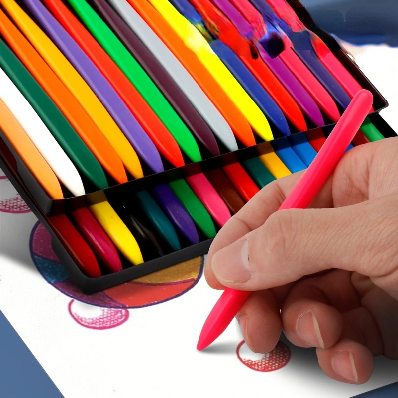36 цветов Детский треугольный пластиковый карандаш можно стирать не грязную ручную кисть для рисования художественная живопись цветная