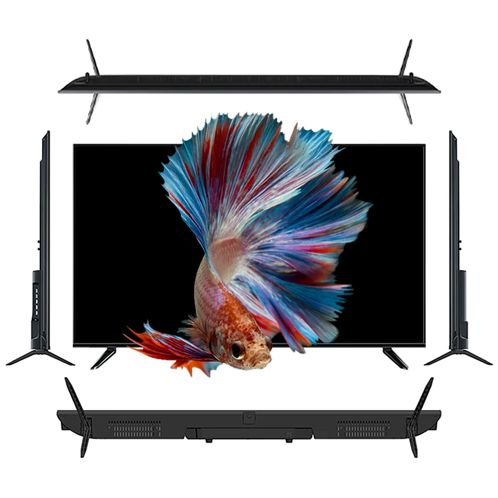 Hitv 55 Inch Ultra HD LED Tv Television 4K Smart Tv 60 65 70 75 80 85 Pulgada Tv Price