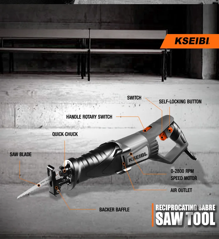 KSEIBI 850W Electric Saw Tools for Wood DIY Electric Tools Power ...