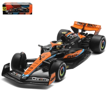 1/24 McLaren F1 MCL60 2023 Racing Team CCA 1:24 Diecast Metal Toy Car Miniature Vehicle Model Free Wheels Collection Gift Boy