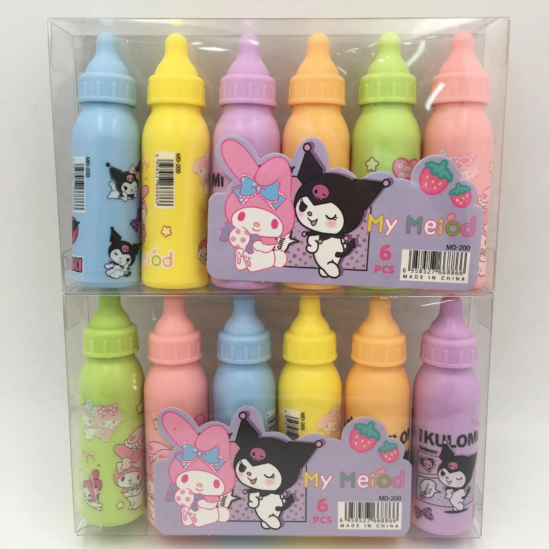 Kuromi Mymelody Highlighter Students Diy Cartoon Highlighters Baby
