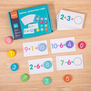 Hot Children Number Calculate Board Kids Mathematical Operation Set Early Educational Logical Thinking Training Aids Math Toys