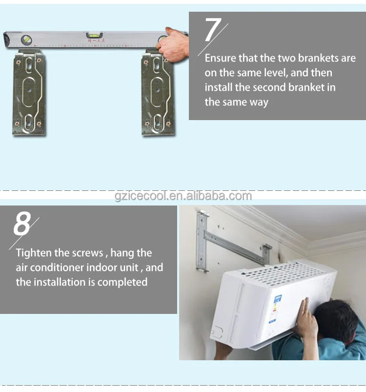 Universal Wall Mounting 1hp3hp Window Indoor Air Conditioner Support