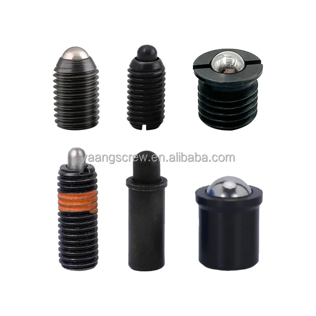 Lot De 10 Plongeurs à Billes M6 - Acier Au Carbone - Longueur 10 Mm - Pour Moules, Machines, Positionnement Mécanique