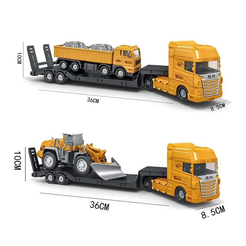 EPT Toys Mini Construction Truck Models 1 55 Engineering Vehicle 6 Style Mix Friction Car Toy
